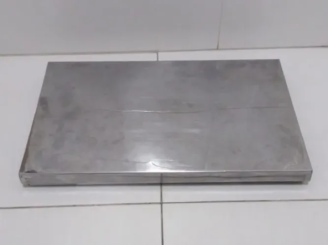 Pista Fria Térmica em Inox com Gelo Gel Portátil