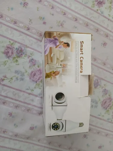 Câmera para lâmpada