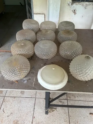 Cúpulas de vidro antigas 