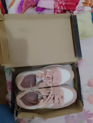 Tênis Casual Rosa