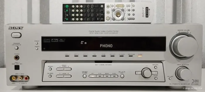 Receiver Sony STR-DE895/COM ENTRADA PHONO!