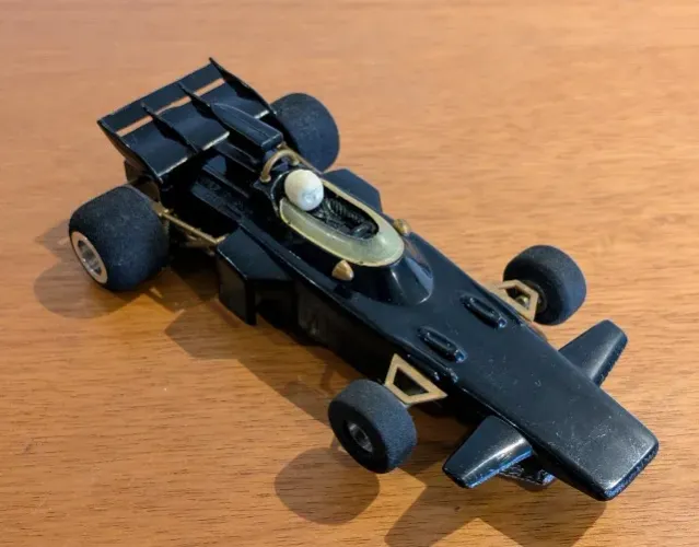 Carro Autorama Lótus Preta Coleção Fitipaldi Original da Estrela Funcionando
