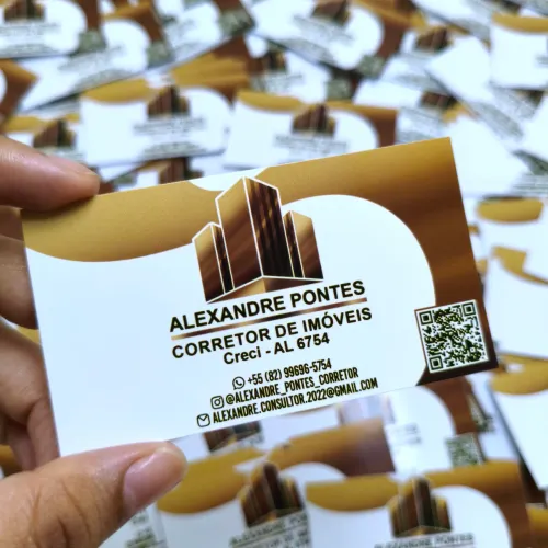 Cartão De Vista Personalizado 180g