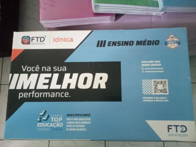 Kit FTD sistema de ensino 1°ano médio 2° edição 