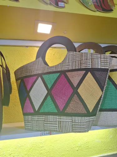 Bolsa palha de buriti praia