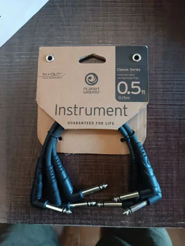 Cabos para pedais de guitarra - Preço de 1 pack