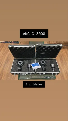 AKG C 3000 - Par de Microfones Condesadores
