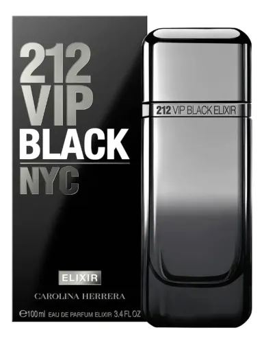 Perfume 212 Vip Black Elixir Carolina Herrera Eau de Parfum 100ml