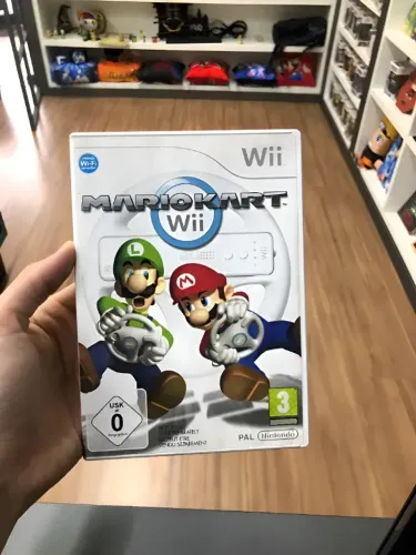 Mario Kart Wii Original Completo Manual Americano Nintendo
