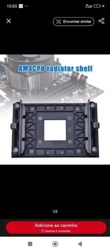 suporte cooler am4 amd novo
