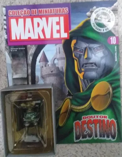 Doutor Destino - Coleção de Miniaturas Marvel Eaglemoss n. 10