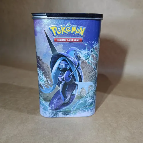 Lata Pokémon Tapu Fini Vazia - Colecionável Original - Ótimo Estado