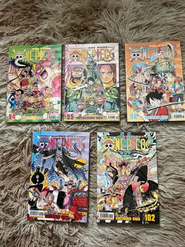 Mangás One Piece-94,95,96,101,102