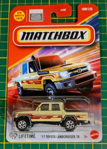 Matchbox - Toyota Land Cruiser 78 2017