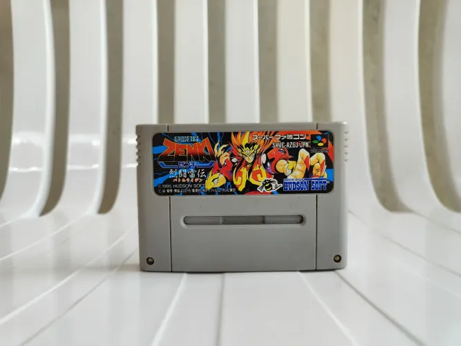 Jogo Super Famicom Zenki: Battle Raiden