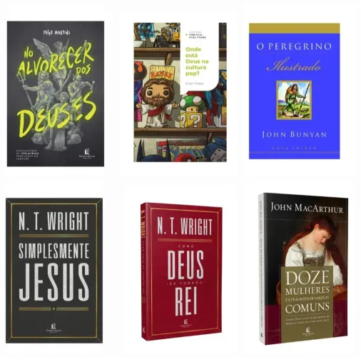 Estude Teologia! Livros Cristãos teológicos. Novos Lacrados. 