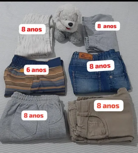 BERMUDAS E CALÇA INFANTIL