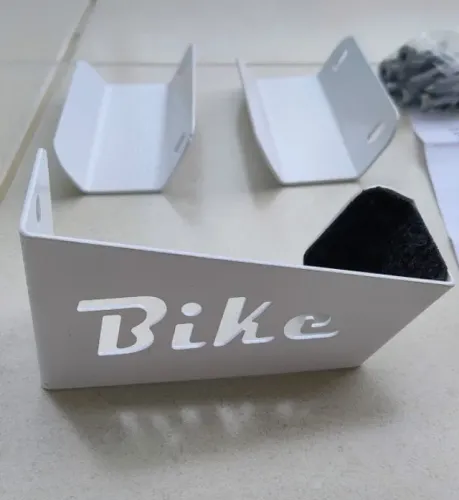 Suporte de parede para bicicleta.