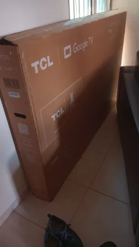 Caixa de tv Tcl 75 polegadas