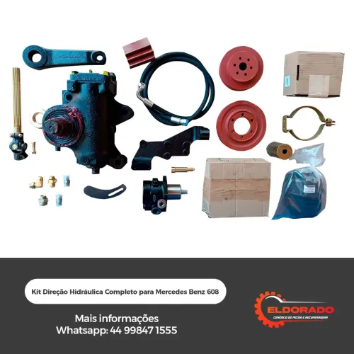 Kit Direção Hidráulica Completo Mercedes Benz 608