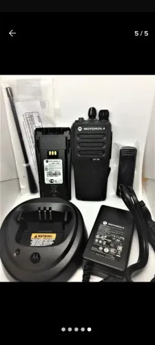Rádio Motorola dep450 novo completo