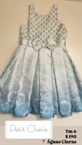 Vestido Pétit Cherie TAM 6