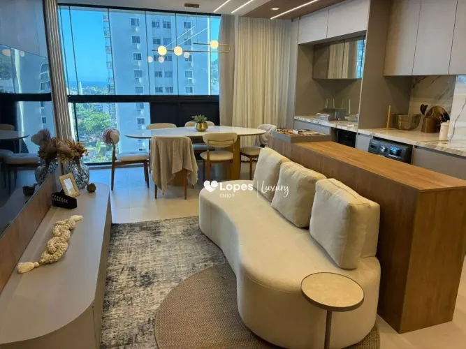 Condomínio WIDE Barra Bonita | Apartamento Mobiliado Com Vista Mar