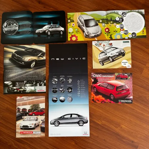 PROSPECTO HONDA CIVIC, FIT E ACCORD RARIDADE LEIA!!