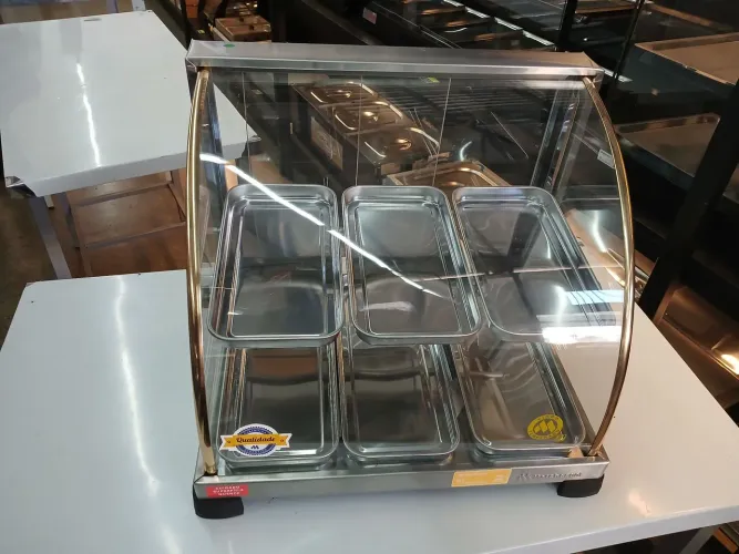 Estufa Quente para salgados 6 Bandejas 