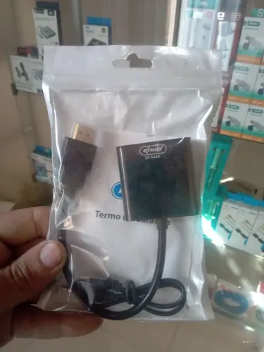 Conversor HDMI ax VGA com Áudio Knup