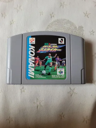 Super Star Soccer J League Striker - Nintendo 64 Japonês 