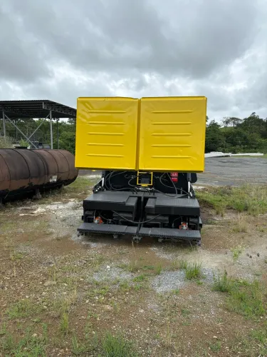 Máquina de pavimentação - asfalto