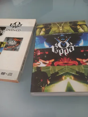 Dose dupla DVD mais CD da banda O Rappa