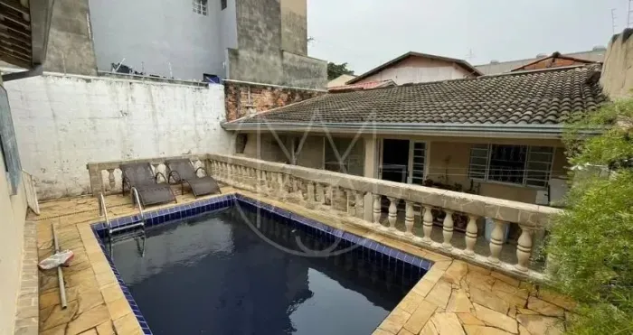 CASA COM PISCINA E EDÍCULA A VENDA NO JARDIM AERO CONTINENTAL - CAMPINAS/SP
