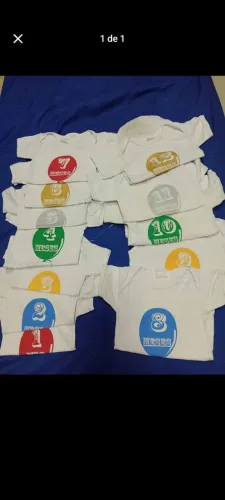 Lote de roupas de bebê Body !