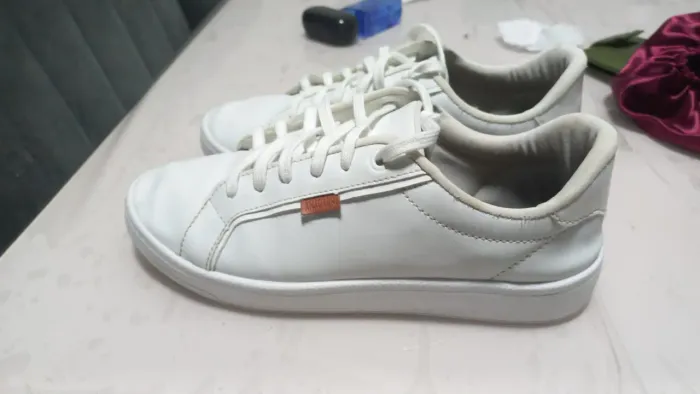 Tênis Casual Ana Capri Branco tamanho 35