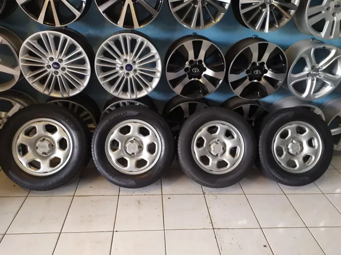 Jogo de rodas aro 15 Ecosport 