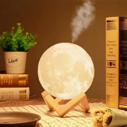Umidificador Lua Moon Lamp MM-3D