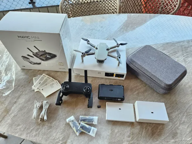 Dji Mavic Mini Fly more combo sem detalhes!!