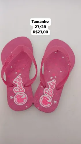 Chinelos  Infantil para meninas ? 