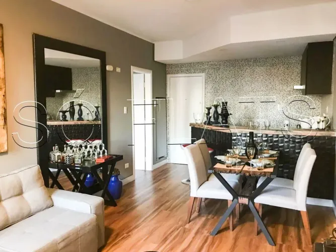 Flat Le Bougainville, disponível para venda com 55m², 1 dormitório e 1 vaga de garagem