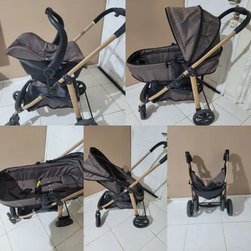Carrinho De Bebê + bebe conforto Galzerano Extreme Blend - 0 a 15 kg *em bom estado*