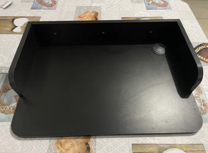 Suporte para Impressora de Parede - Preto Fosco