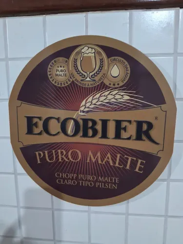 PAINEL para decoração 40cm em mdf - Ecobier Puro Malte