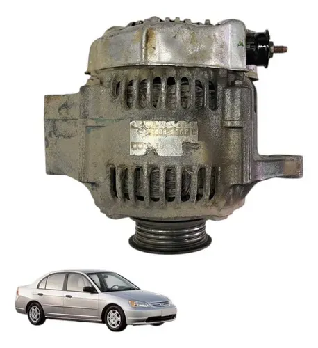 Alternador Honda Civic 1.6 16v 2000 2001 Lx Usado Original