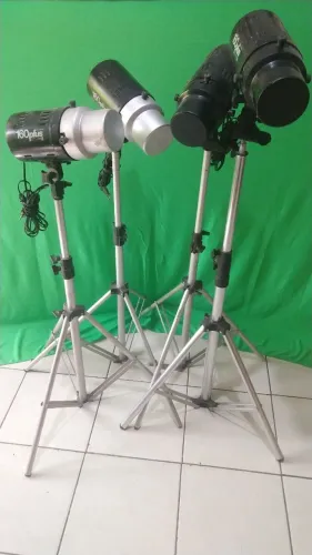 kit Flash Fotografia Atek Flash Stem 160 Plus usado