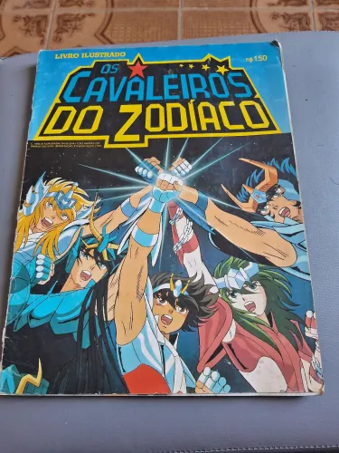 Livro Ilustrado Os Cavaleiros do Zodíaco original