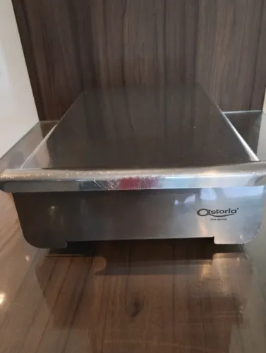 GAVETA P/ BORRA DE CAFÉ - INOX ASTÓRIA