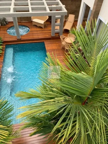 Sobrado Alto Padr&atilde;o Arquitetura Diferenciada 4 Su&iacute;tes &Aacute;rea de Lazer