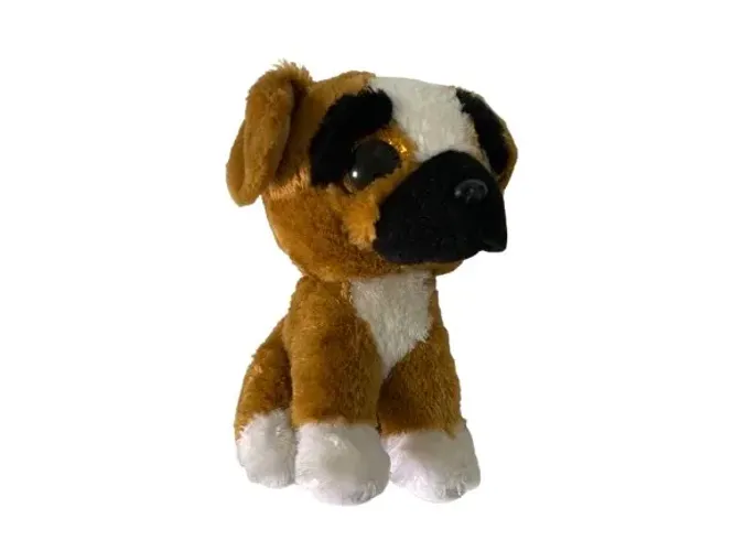 Pelúcia colecionável Ty Beanie Boos - cachorro Brutus